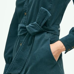 NWOT Brooks Brothers Corduroy Shirt Dress